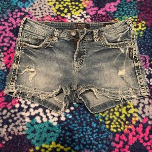 Silver Aiko short sz 30